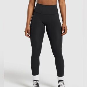 NWT Gymshark Women’s Black Legacy Leggings size XS Tall